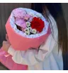 Букет хризантем, французских роз и сантини 3