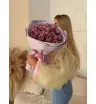 Букет нежных пионовидных роз