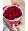 Классический букет из 25 роз