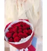 Классический букет из 25 роз