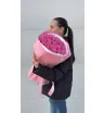 Букет из 25 розовых роз Aqua