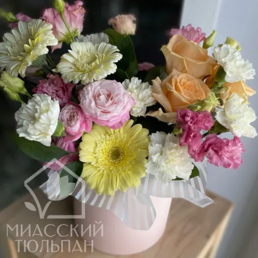 Стильная коробка &laquo;Цветочный Коктейль&raquo;