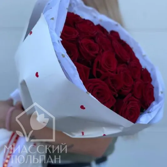 Классический букет из роз