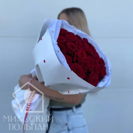 Классический букет из роз