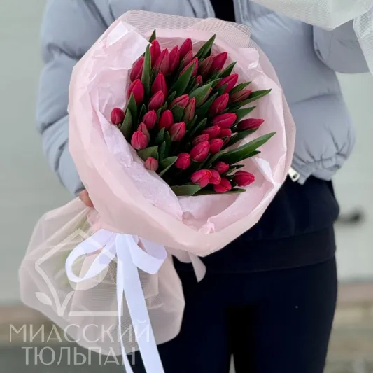 Монобукет тюльпанов