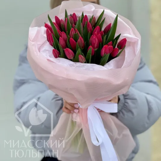 Монобукет тюльпанов
