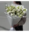 Большой букет из эустом
