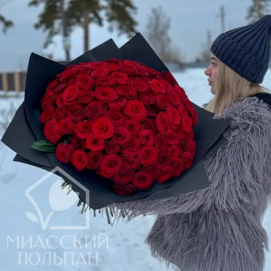 Букет из 101 розы