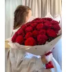 Букет красных роз 35 шт