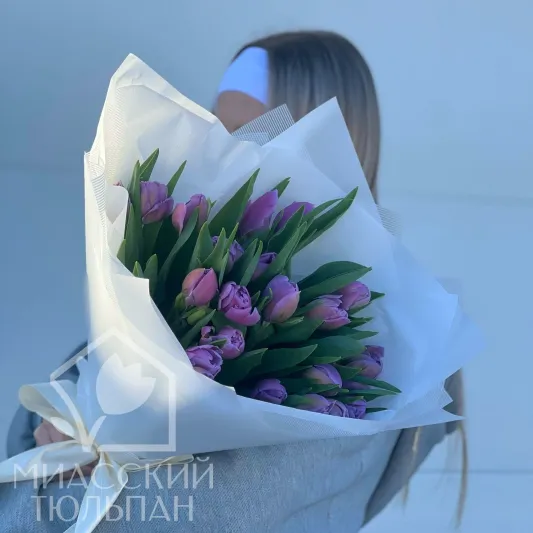Букет пионовидных тюльпанов 1